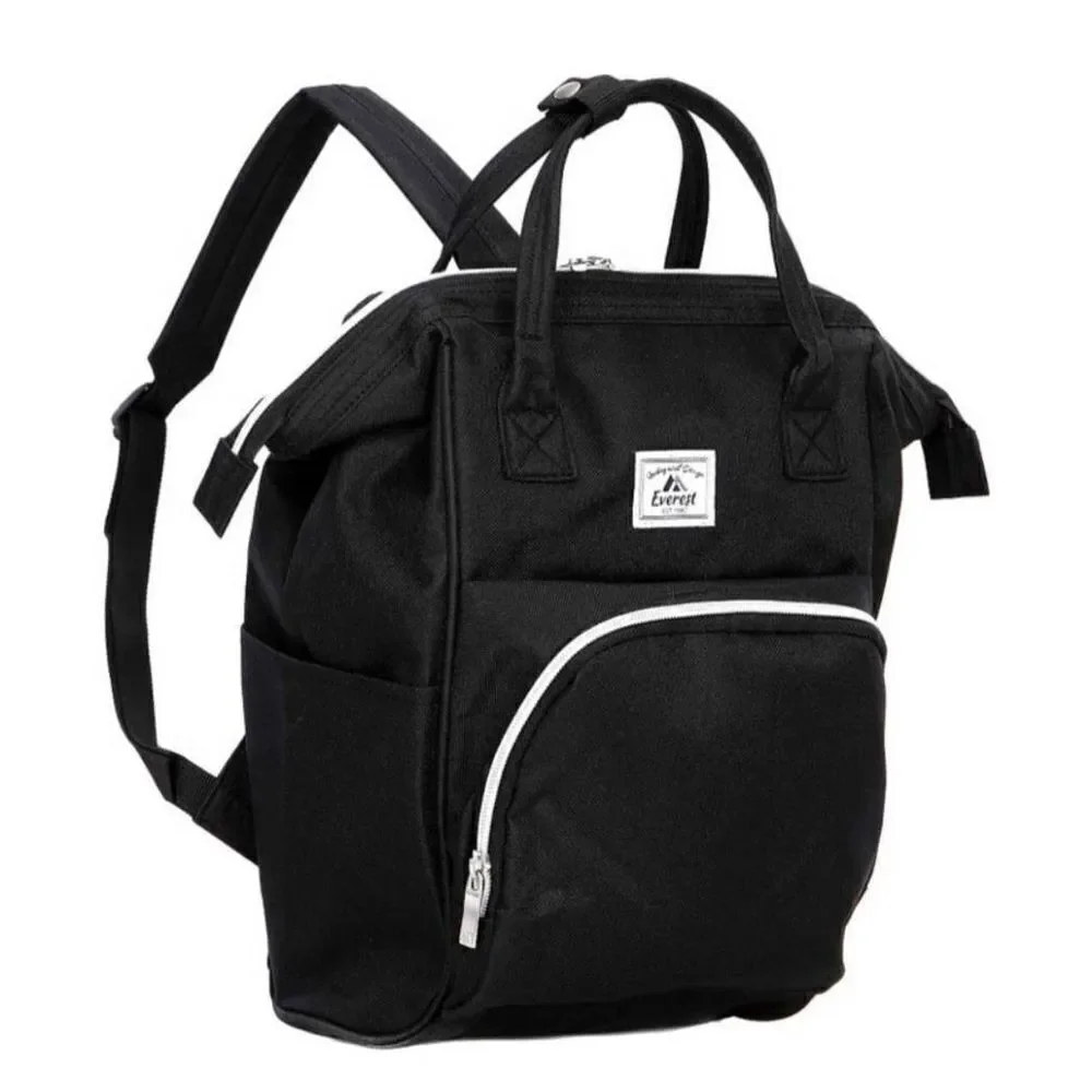 Everest Black Backpack